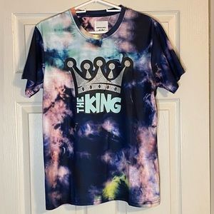 Bushwick Supply New York Men’s “The King” Tie Dye T-Shirt. Size M.